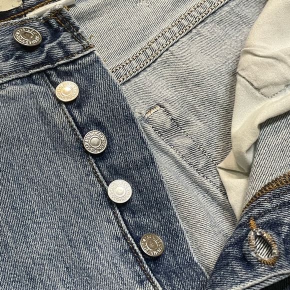 Vintage Levis 501 XX Button Fly Men’s Denim Blue Jeans 38x34 90s Y2K - Picture 8 of 8